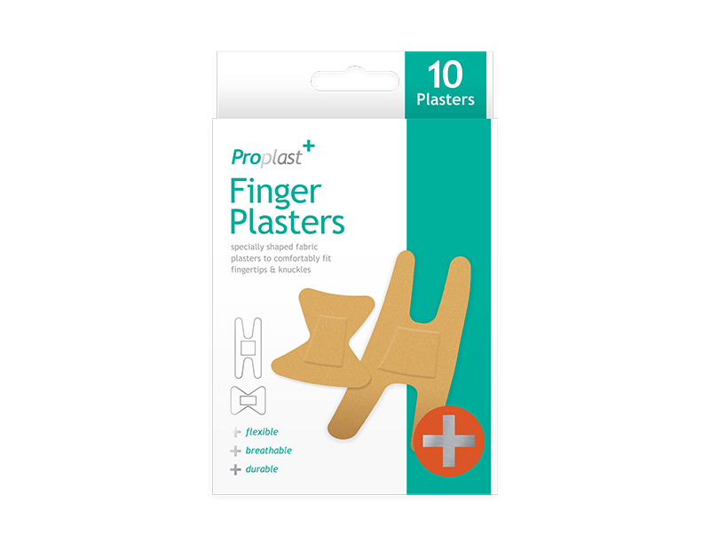 Finger Plasters - 10 Pack